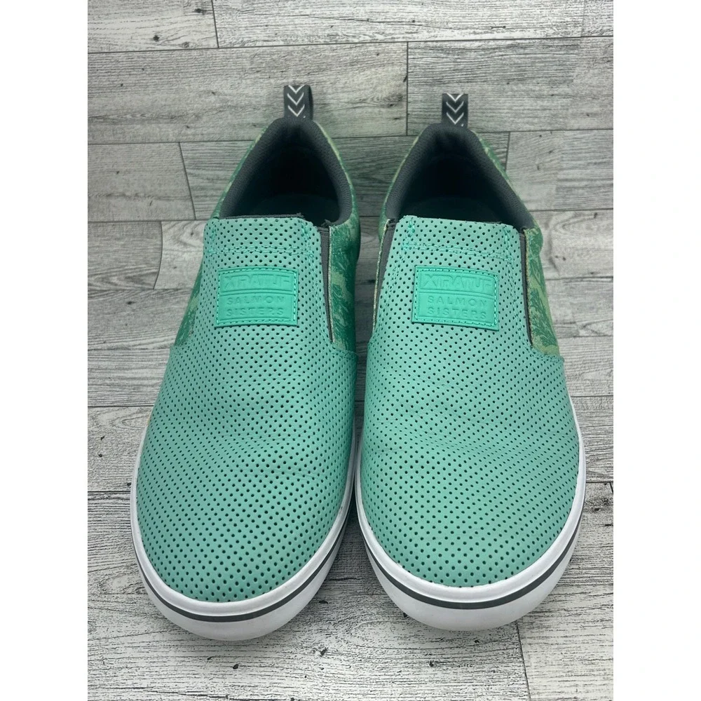 XTRATUF Salmon‎ Sisters Slip On Perforated Sneakers Teal Women 11
